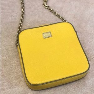 Dolce&Gabbana miss glam yellow square crossbody